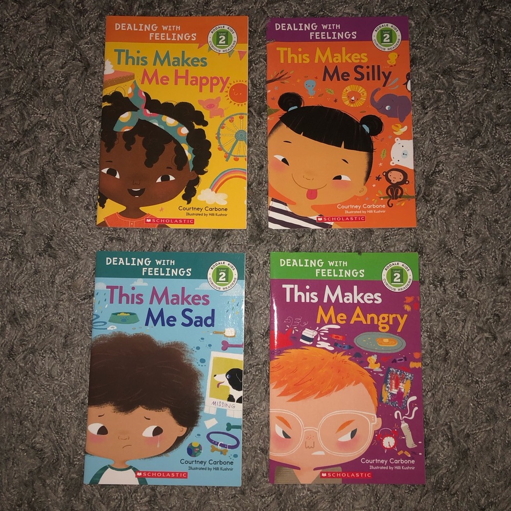 Scholastic Dealing With Feelings Level 2 Books, New